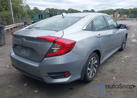 2018 Honda Civic Ex from USA, damaged, VIN 2HGFC2F76JH551372
